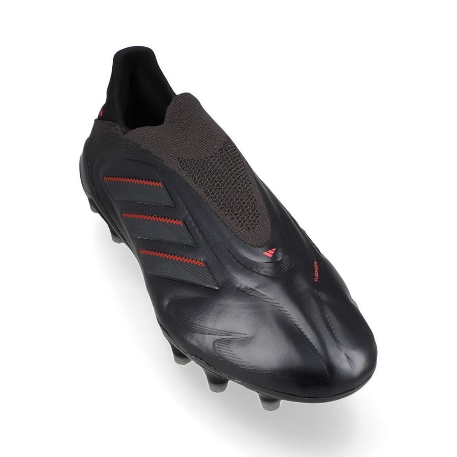 adidas Copa Pure Elite III Laceless FG Stealth Victory - Noir/Gris/Lucid Red