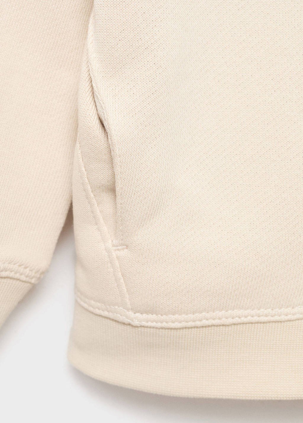 Mango Kids sweatvest beige