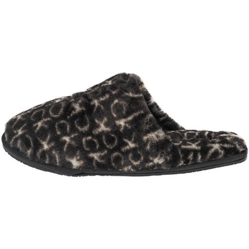 Calvin Klein Jeans - Slipper Mule Fur Mono Negro