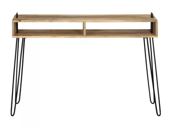 Table console Bois de manguier massif 115 x 35 x 76 cm
