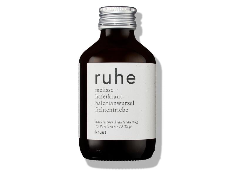 Kruut Ruhe Wildkräuterauszug 150 ml Kraftvolles Wildkräuterelexier
