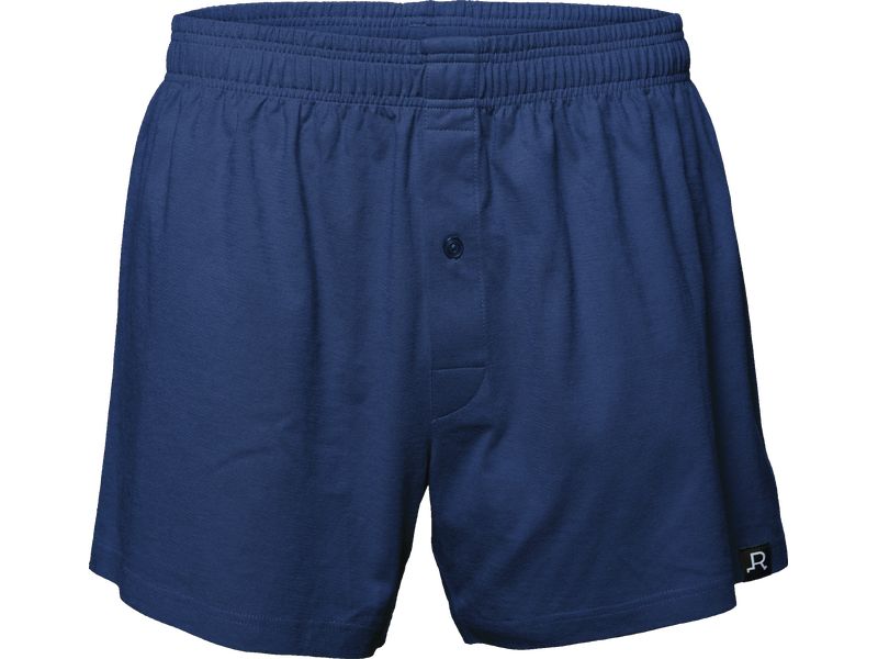 FLIZZER Unterhosen Boxer Der Kavalier 2er Pack Blau, XL Herrenunterwäsche