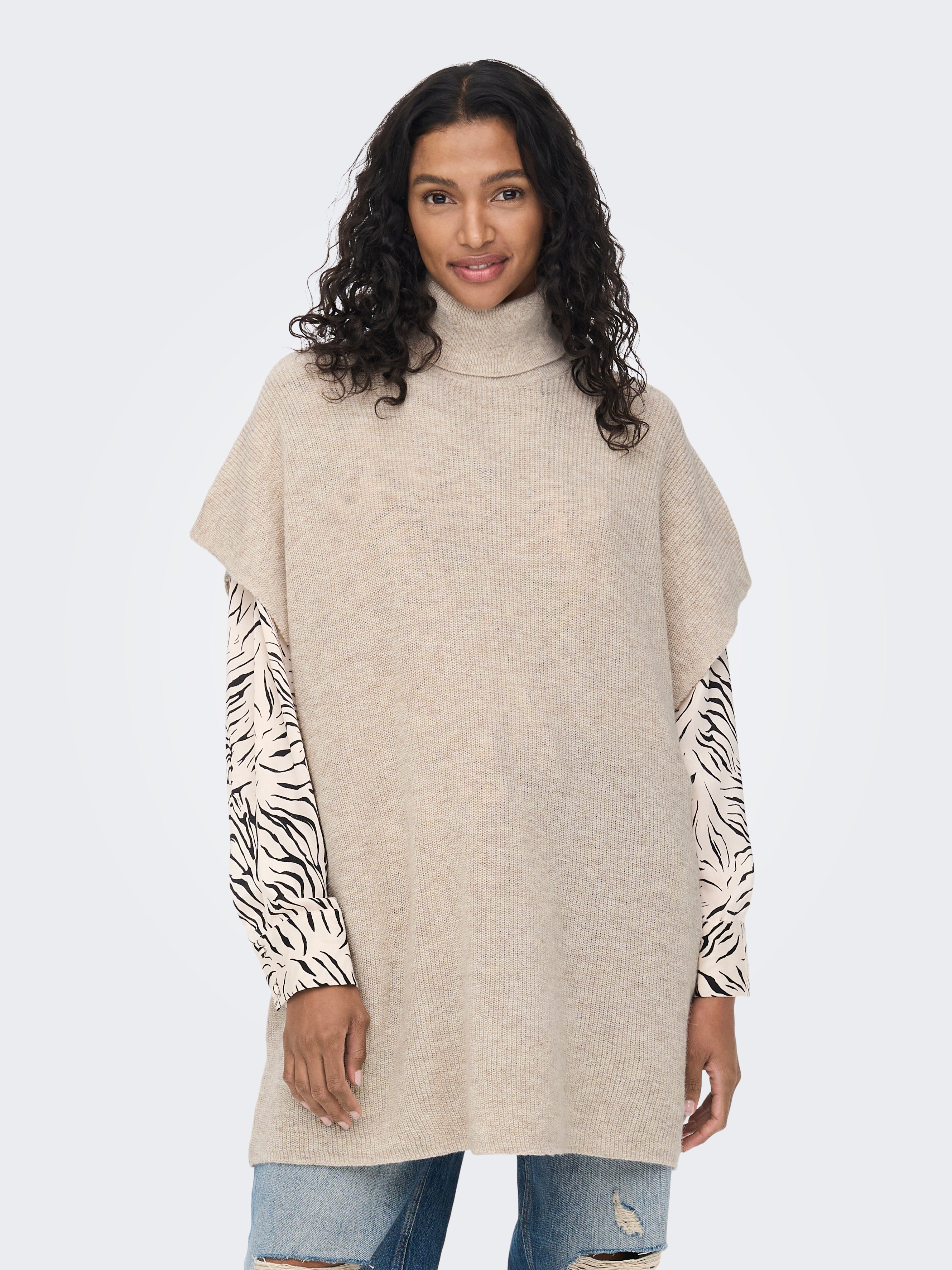 ONLPARIS Strickpullover Pumice Stone
