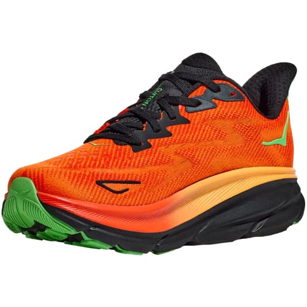 Chaussure running HOKA ONE ONE CLIFTON 9 FLAME / VIBRANT ORANGE