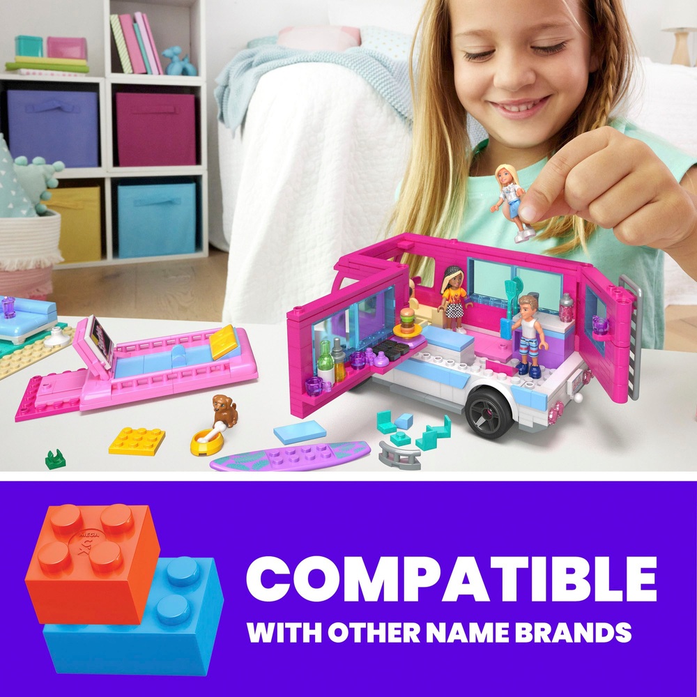 Mega Barbie Traum-Camper Abenteuer Bauset