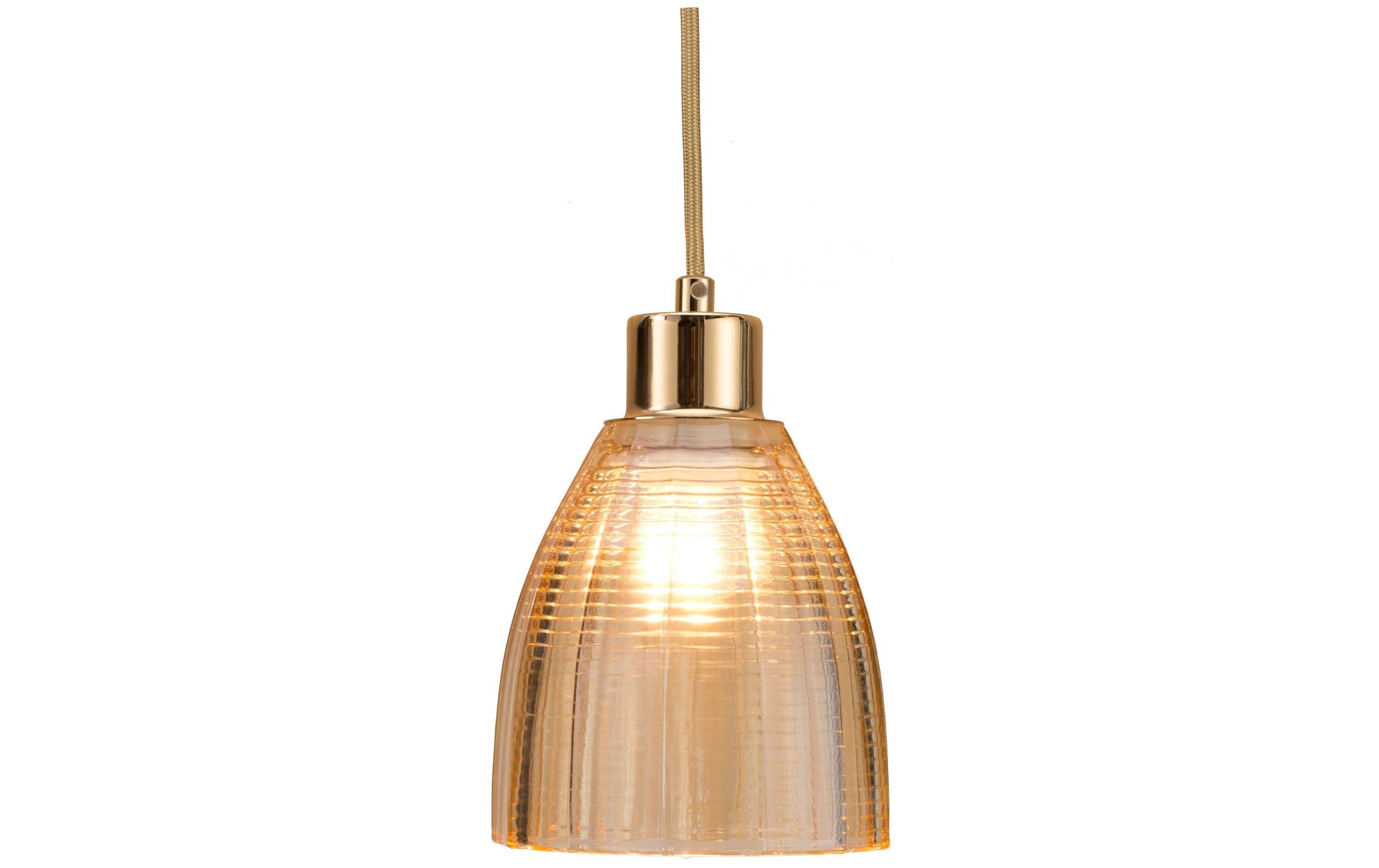 Pendelleuchte Gleaming Gold 1x E27, Gold / MessingLampen