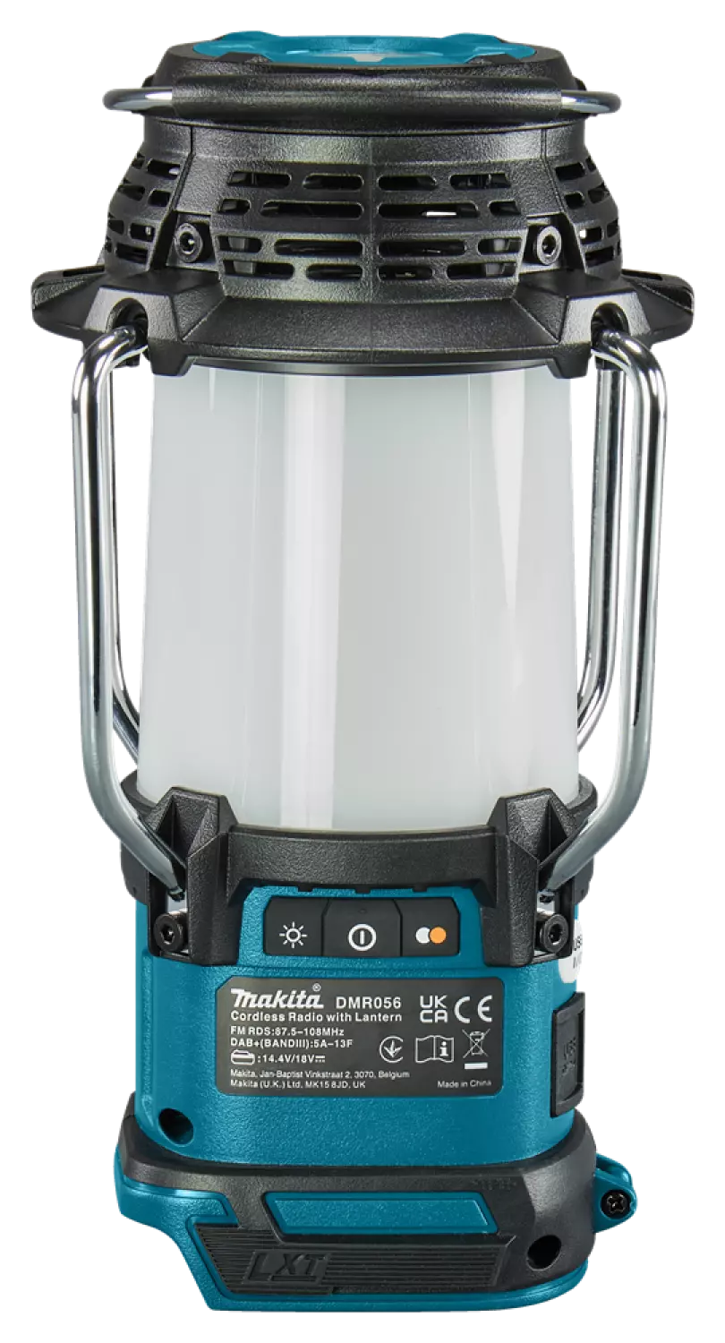 Makita DMR056 LXT 14,4V / 18V Li-ion Accu Camping lamp met radio en Bluetooth body