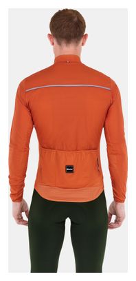 Veste Coupe-Vent Unisexe Santini RTR Orange