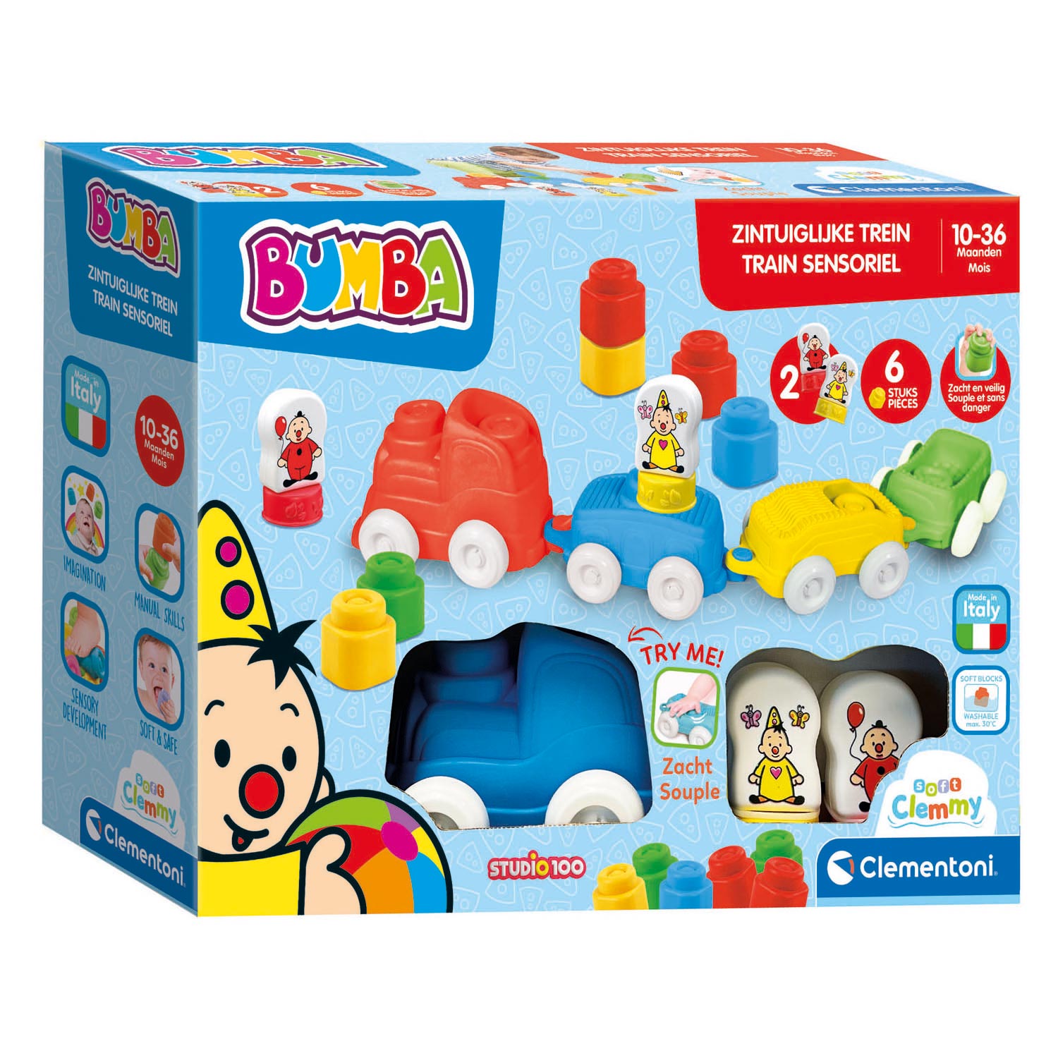 Clementoni Baby Clemmy - Bumba Sensory Trein