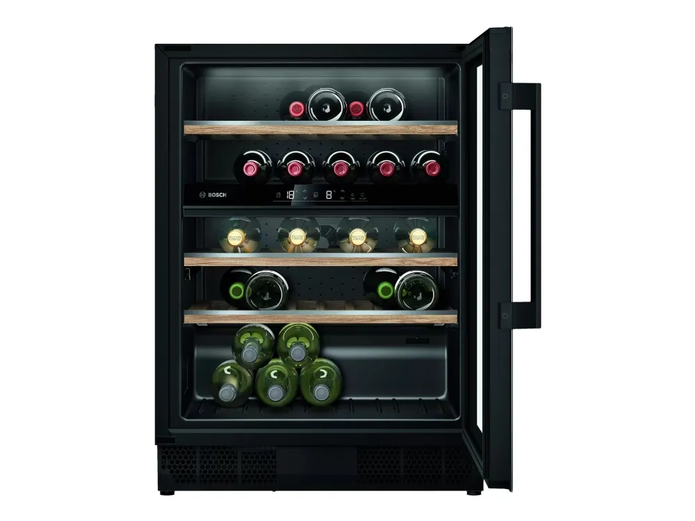 Bosch Serie | 6 KUW21AHG0 - Vinkøler - til indbygning - niche - bredde: 60 cm - dybde: 56 cm - højde: 82 cm - Klasse G
