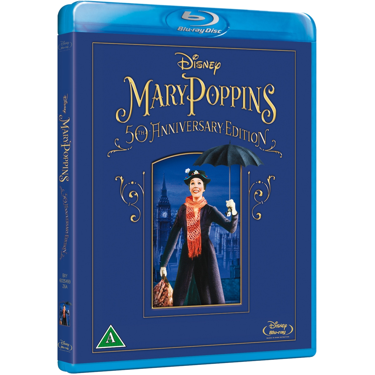 MARY POPPINS - 50TH A.E. (Blu-Ray)