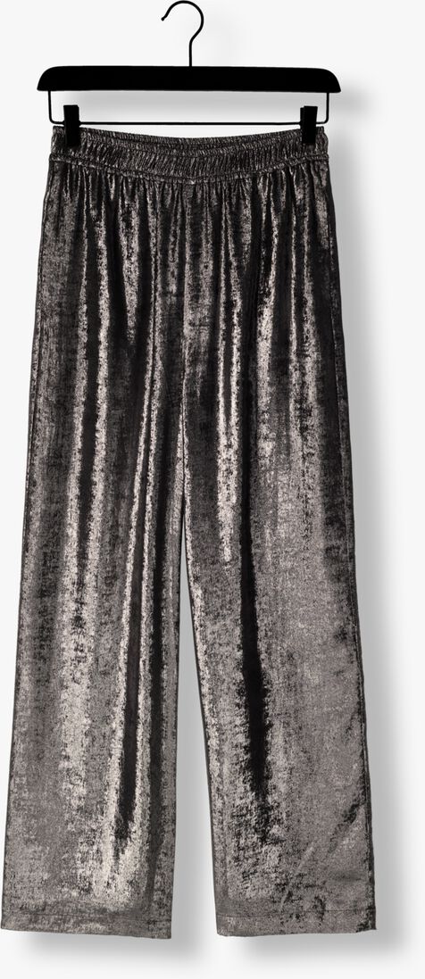 antraciet knit-ted wijde broek metally