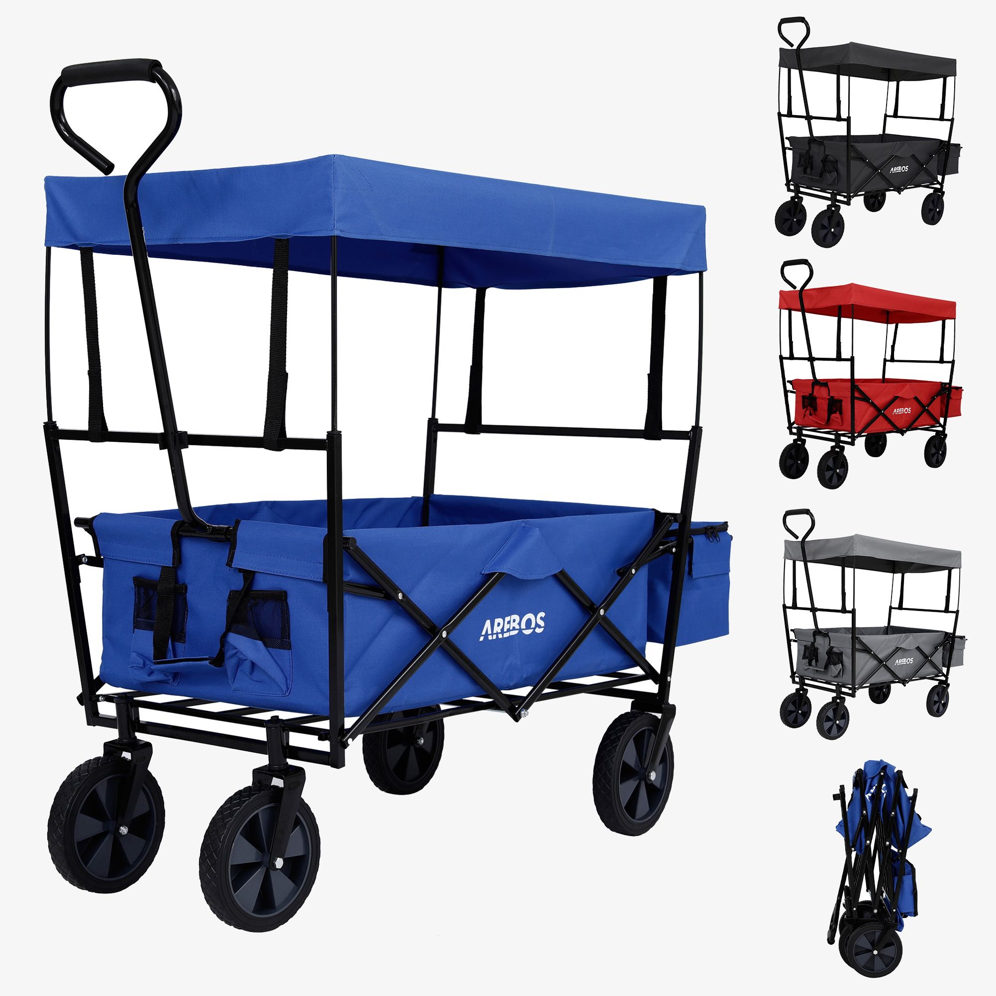 Bollerwagen mit Dach ECO