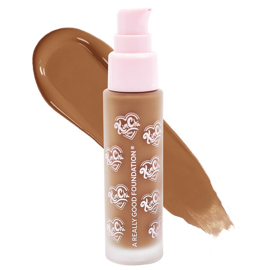 KimChi Chic A Really Good Foundation 127MD Tan Skin With Neutral Undertones 30ml
