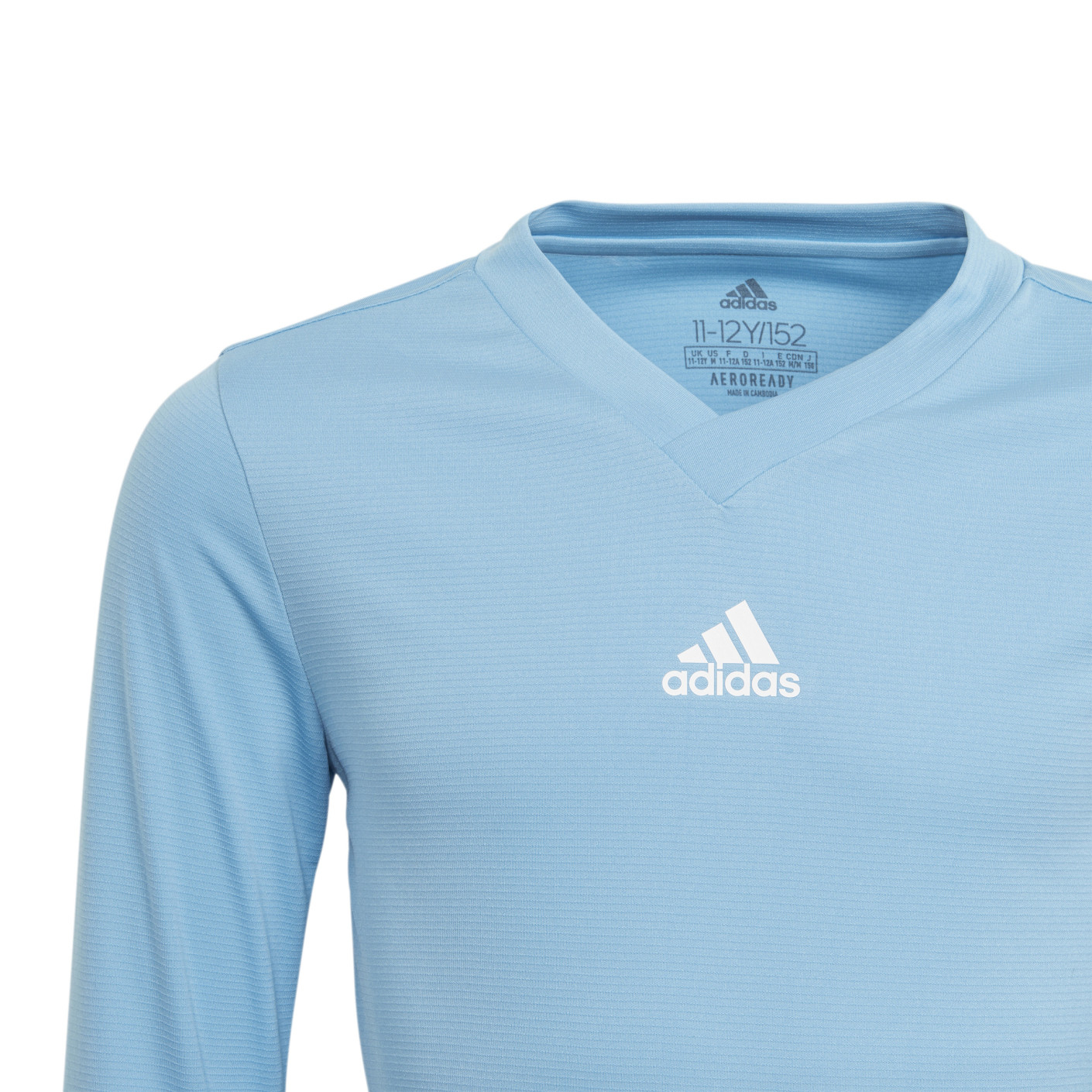 Adidas Teambase Ondershirt Lange Mouwen Kids Lichtblauw