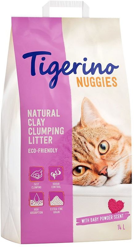Tigerino - Nuggies - Kattengrit - Natuurlijk Klei - Stofarm