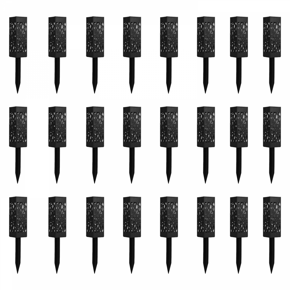 Lot de 24 bornes solaire à planter