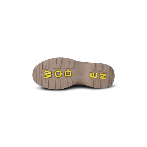 Woden Solveig Suede Waterproof Støvler, Silver Mink, 39