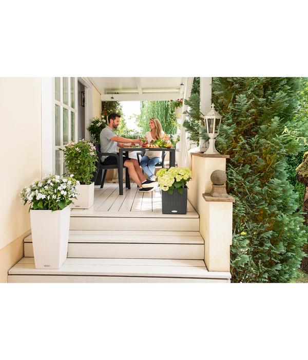 LECHUZA® Kunststoff-Topf Cubico Cottage,