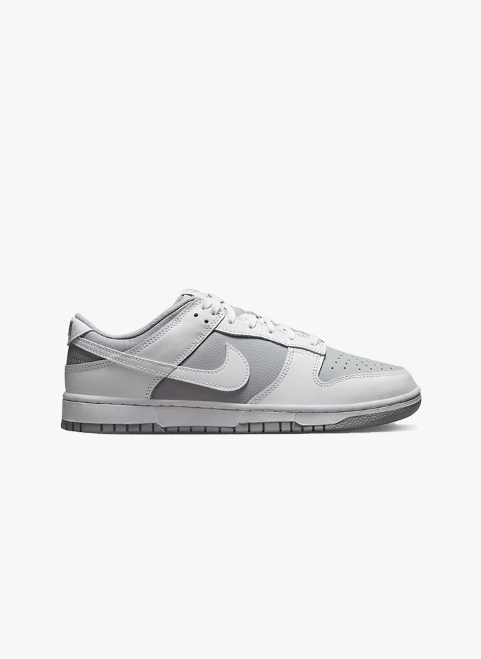 Nike dunk low retro white grey | Blanc