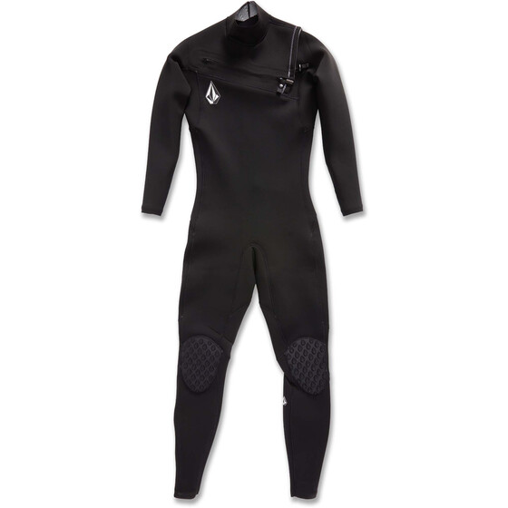 Volcom Herren Neoprenanzug 3/2MM Chest Zip Fullsuit Black Men SU23