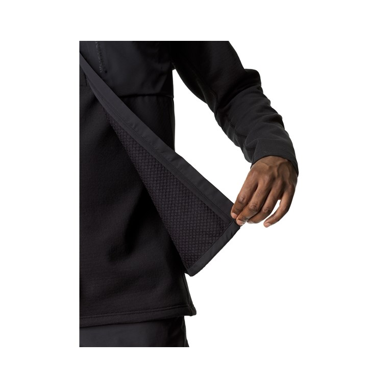 Houdini Pace Hybrid Vest Men True Black