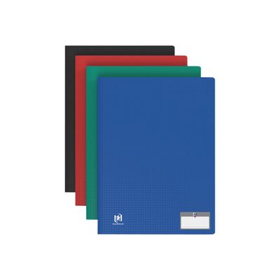 Memphis Tradition - Porte vues - 20 vues - A4 - disponible dans différentes couleurs