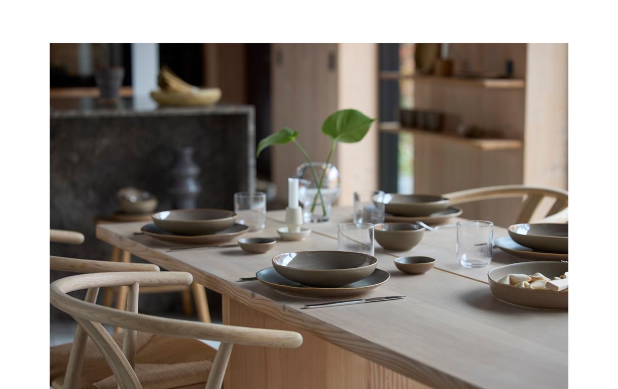 Saucenschale Shoku 9 cm, 6 Stück, BraunSchalen-Set aus Steinzeug