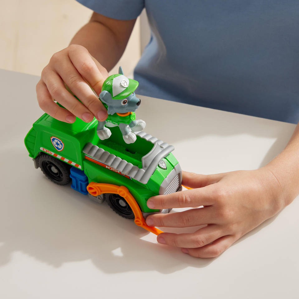 PAW Patrol voertuig met Rocky figuur