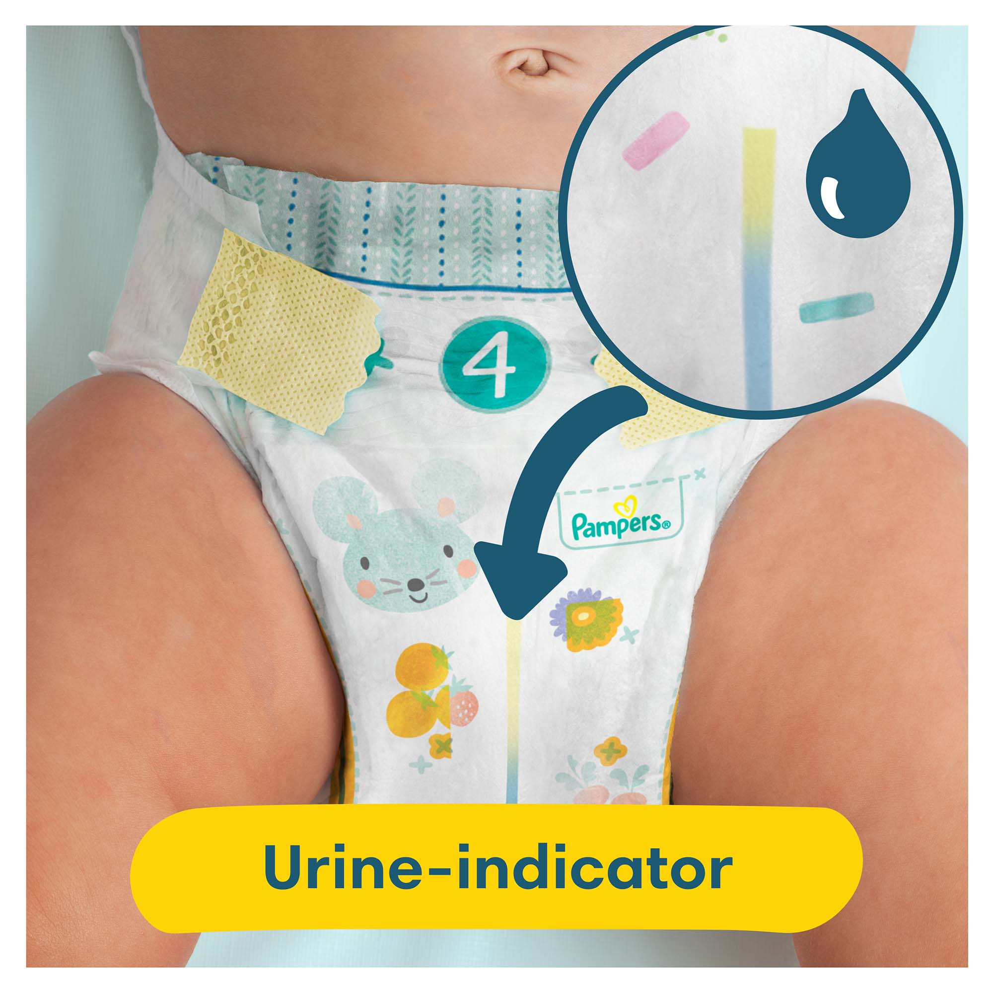 Pampers Premium Protection Maat 3, x29 Luiers, 6kg - 10kg  - Prénatal