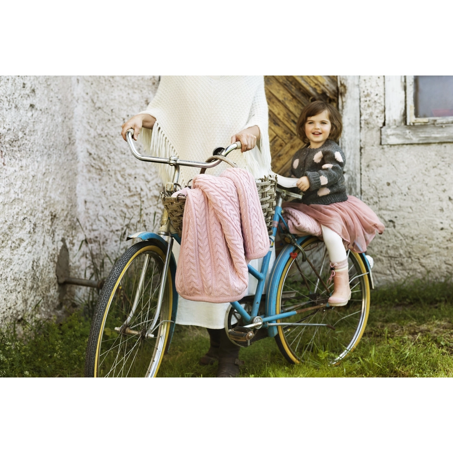 VINTER&BLOOM Kuscheldecke Cuddly Dusty Rose