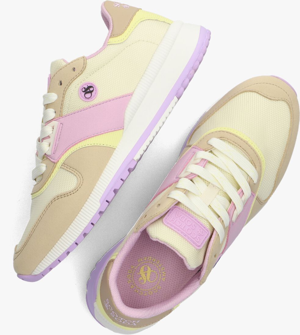 SCOTCH & SODA beige scotch & soda lage sneakers vivi