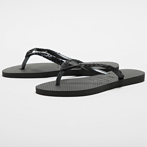 Tongs Femme Slim Glitter II Noir