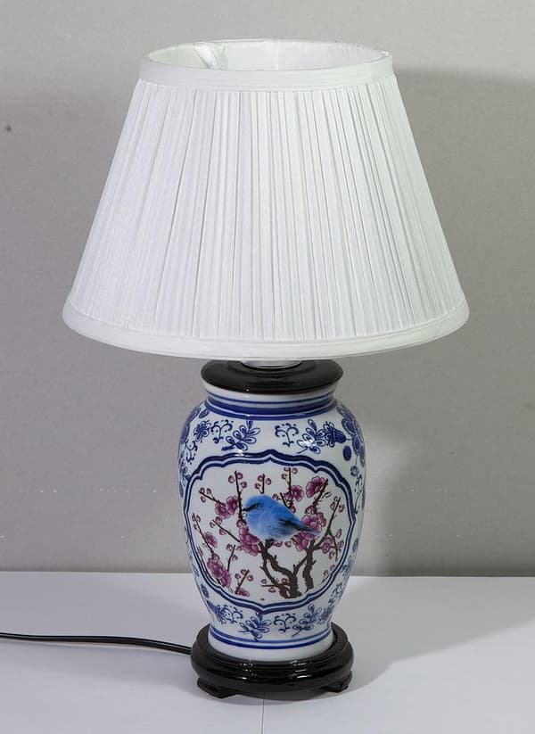 BORDSLAMPA I PORSLINx2pack