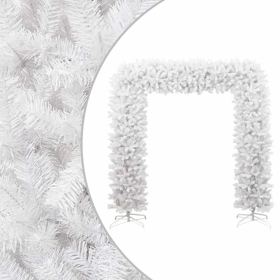 vidaXL - Kerstboog - Wit - 240 x 215 cm