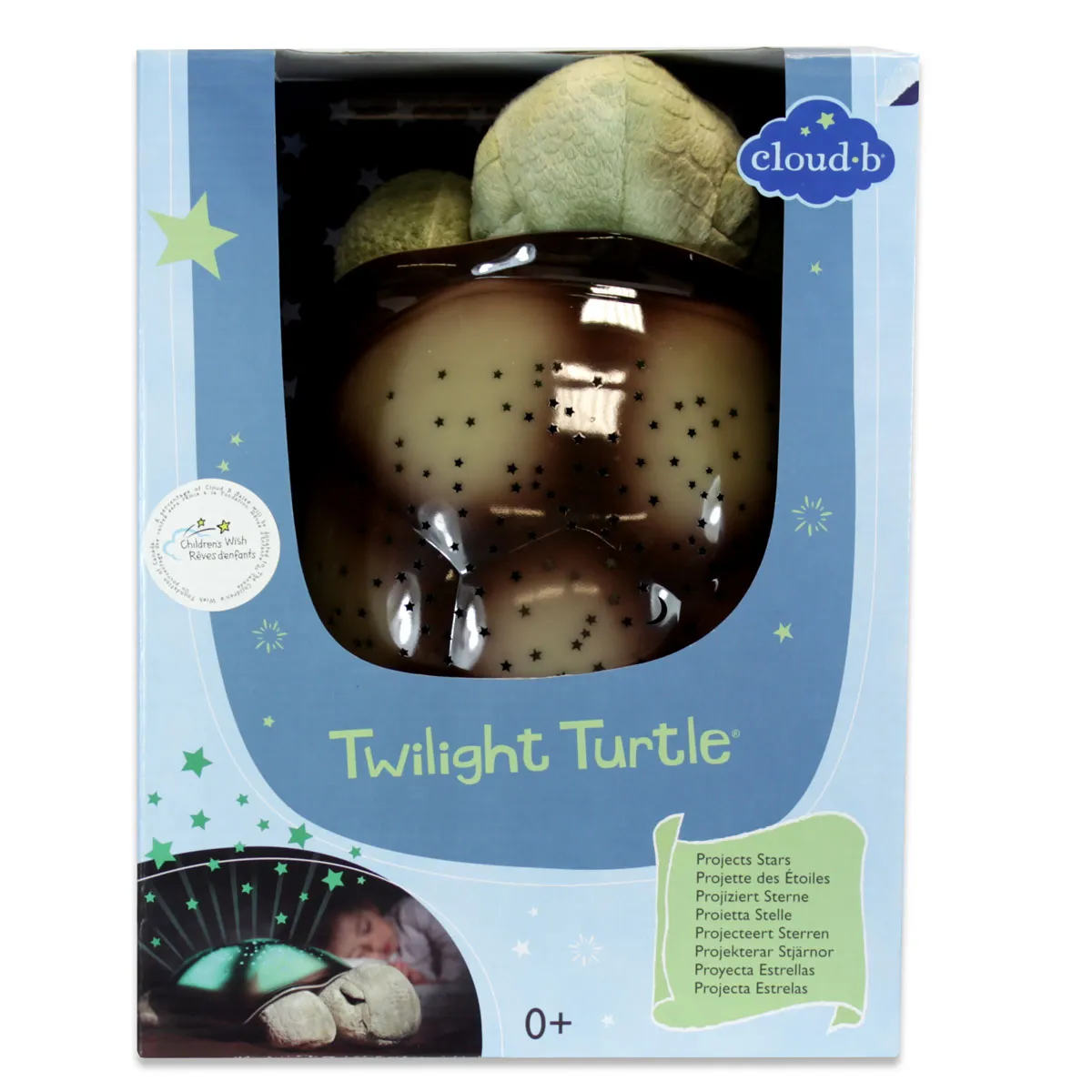 Cloud B Lampe Crépuscule Twilight Buddies™ - Tortue Olive