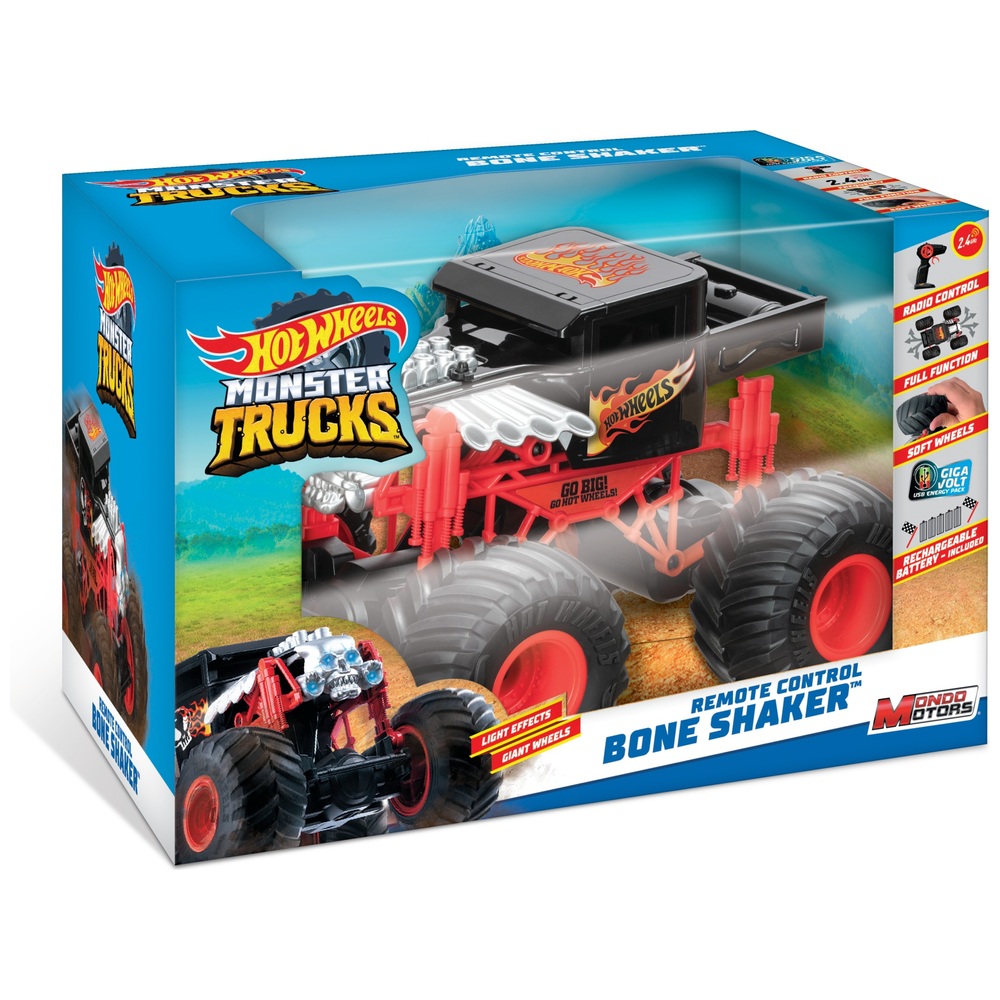 Hot Wheels Monster Trucks ferngesteuerter Bone Shaker