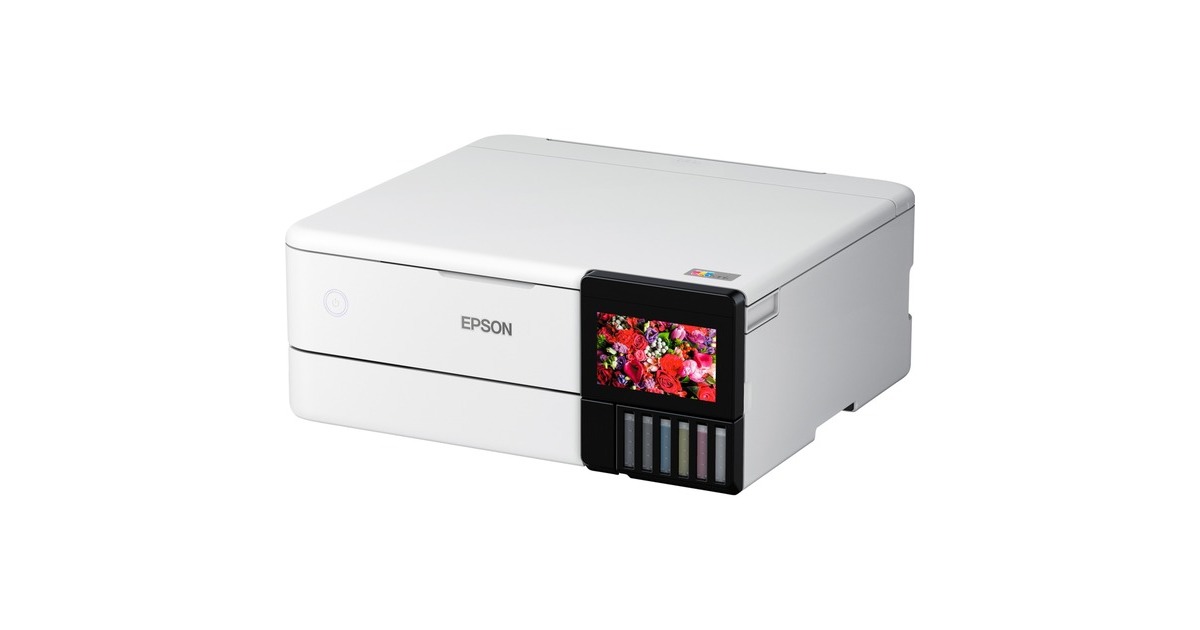 EpsonEcoTank ET-8500 all-in-one inkjetprinter  (Grijs/zwart, Scannen, Kopiëren, Wi-Fi)