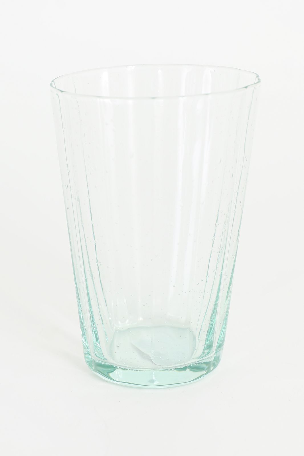 Ribbel waterglazen met bolletjes effect groot