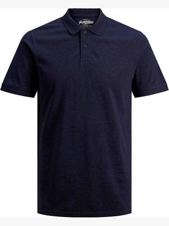 JACK & JONES Polo-Shirt Dunkelblau