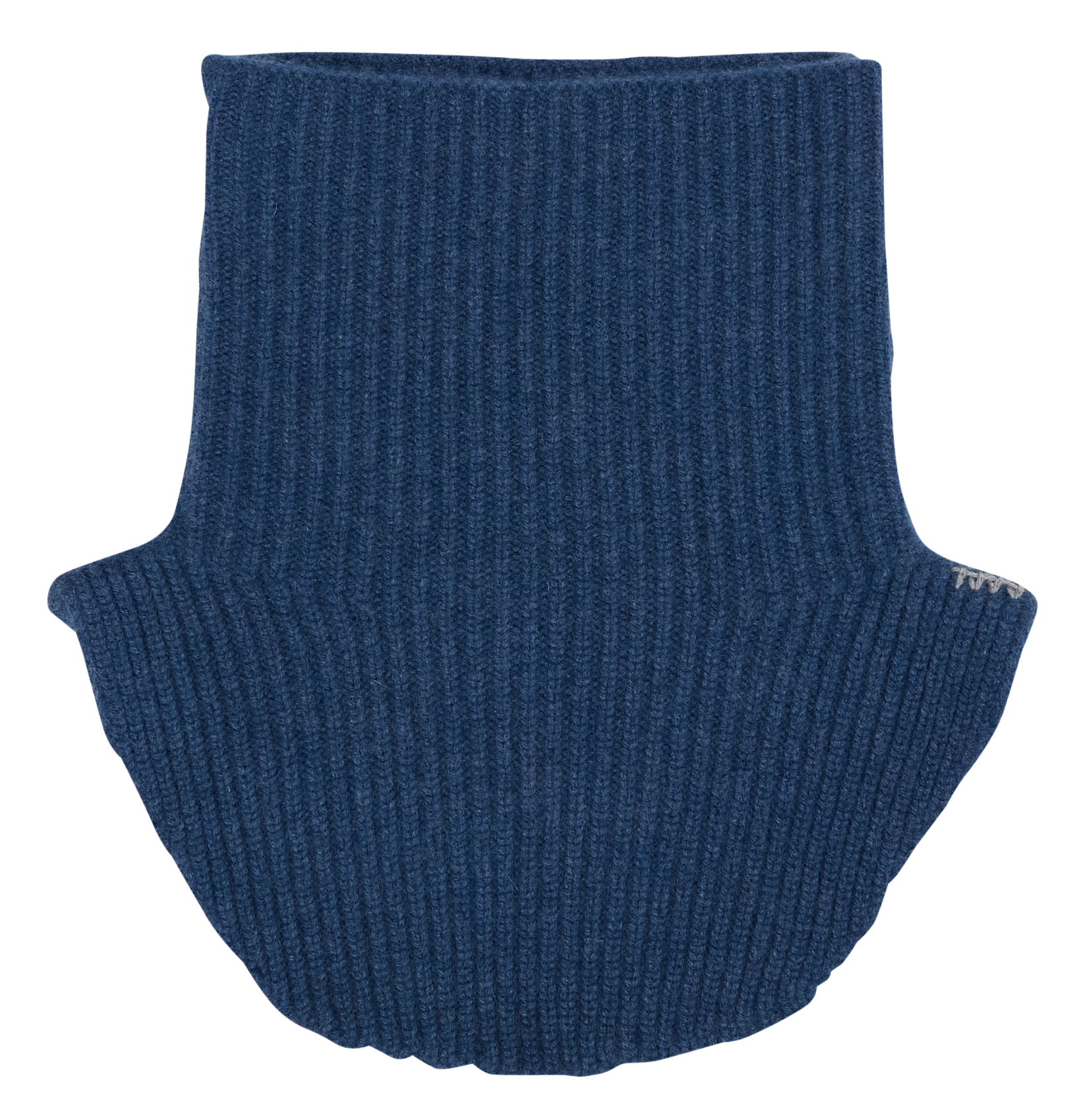 Col amovible en cachemire | Bleu