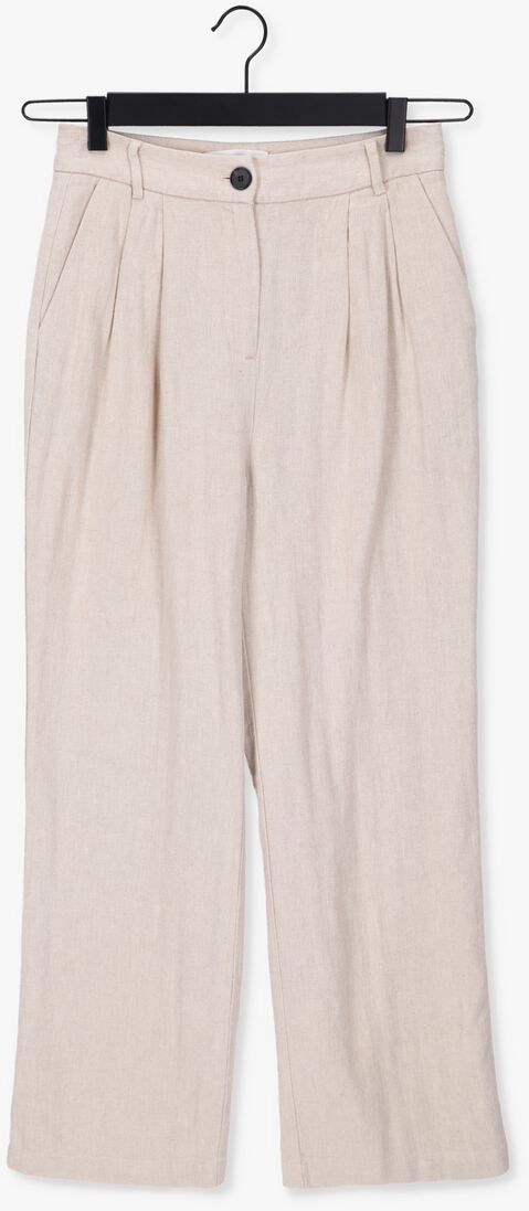 CO\\'COUTURE zand co'couture wijde broek linen flare pants