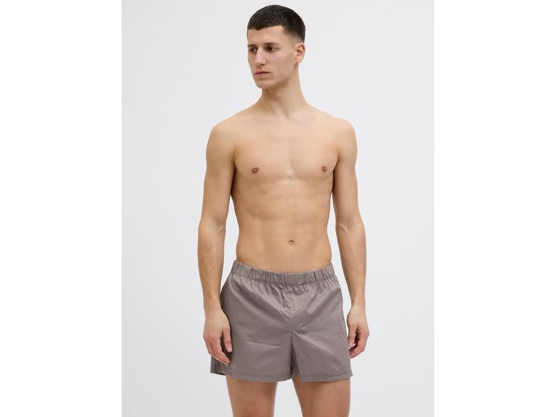 JACK&JONES Unterhosen Herren Woven 3er Pack Braun/Grün, S Herren-Boxershorts