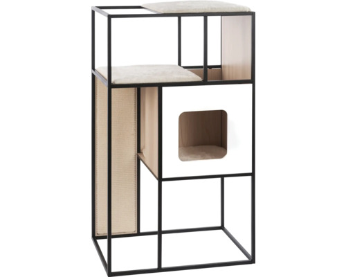 Kattenboom Vesper Patio, een stijlvolle design kattenboom met 4 niveaus, ca. 110 x 42 x 63 cm