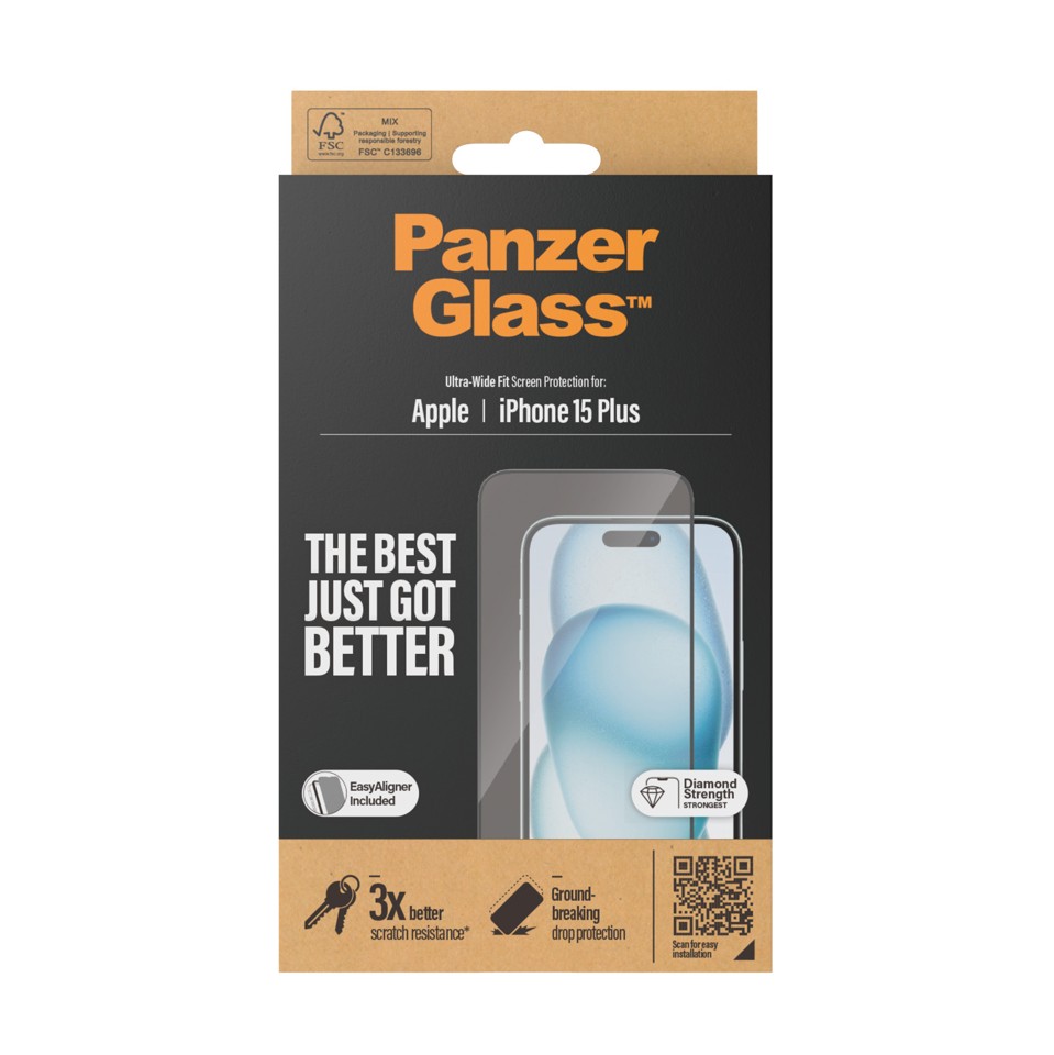 Panzerglass - Apple iPhone 15 Plus 6,7 