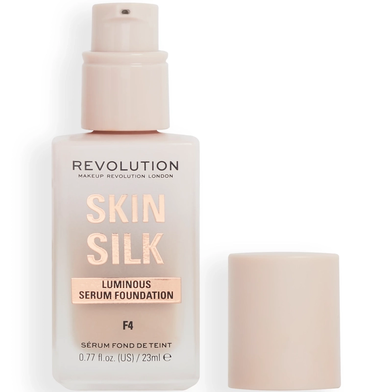 Makeup Revolution Skin Silk Serum Foundation 23 ml - F4