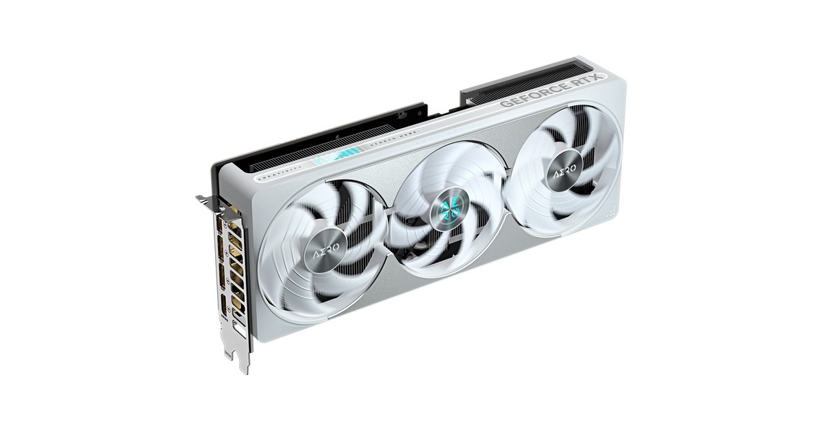 GIGABYTEGeForce RTX 5080 AERO OC SFF 16G grafische kaart  (3x DisplayPort, 1x HDMI)