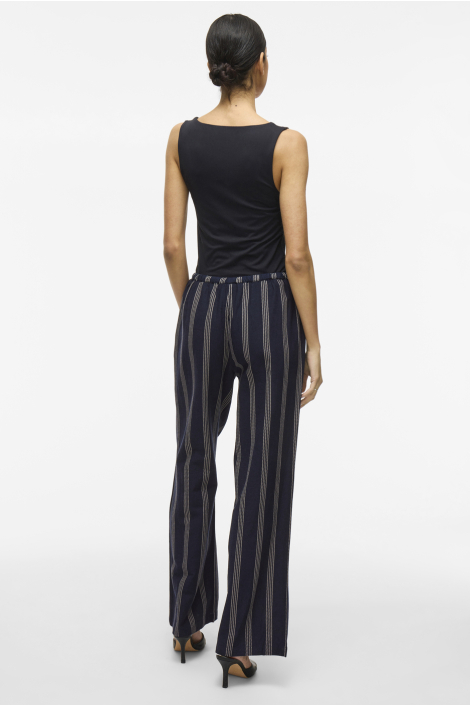 Vila blauwe dames broek