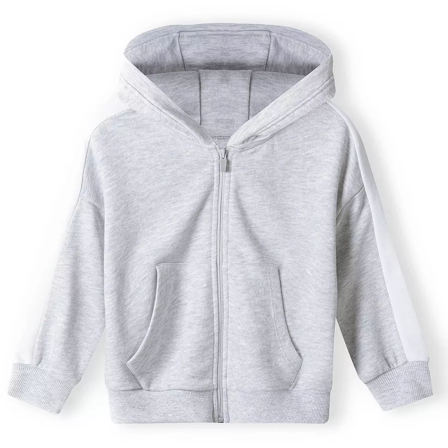 MINOTI Hoodie mit Zipper Grau