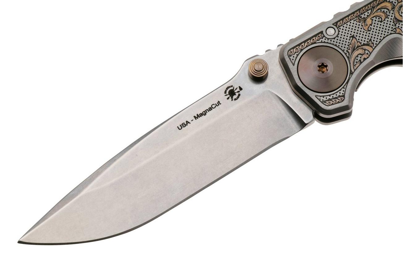 Spartan Blades Harsey Folder SF5FLRISHS Flourished 2023 Special Edition, zakmes, Bill Harsey design